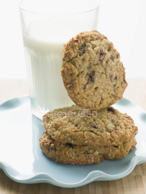 Cookies aux pépites de chocolat — Photo de stock
