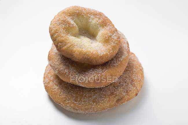Пончики Auszogene Bavarian — стоковое фото