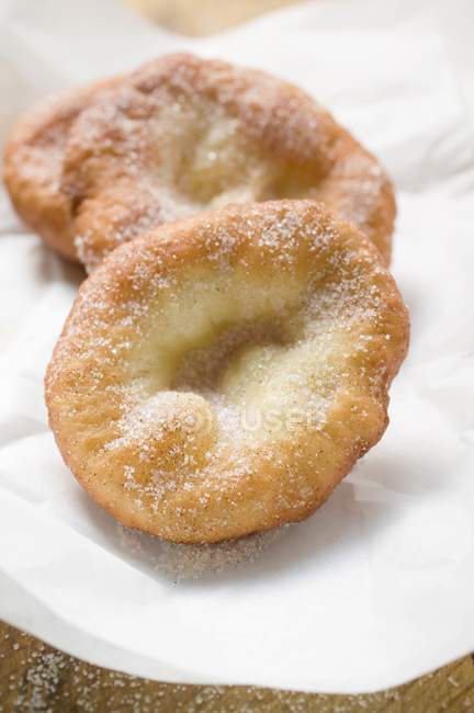 Auszogene Bavarian doughnuts — Stock Photo