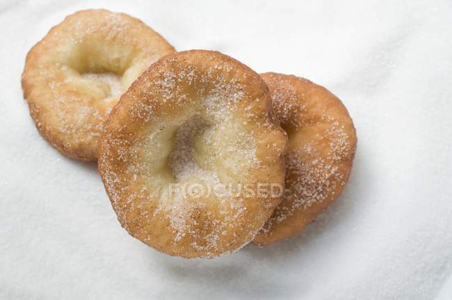 Ciambelle bavaresi sullo zucchero — Foto stock