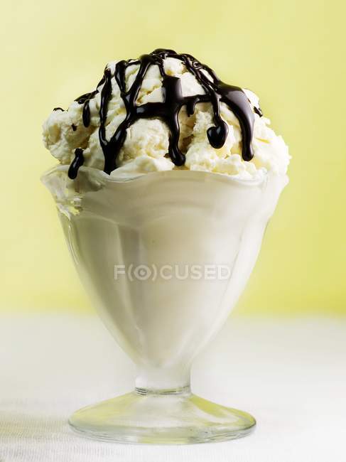 Vanilla Ice Cream — Stock Photo