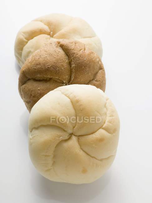 Три разных хлеба — стоковое фото