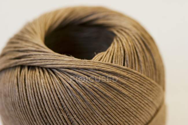 Closeup view of one ball of string — Stock Photo