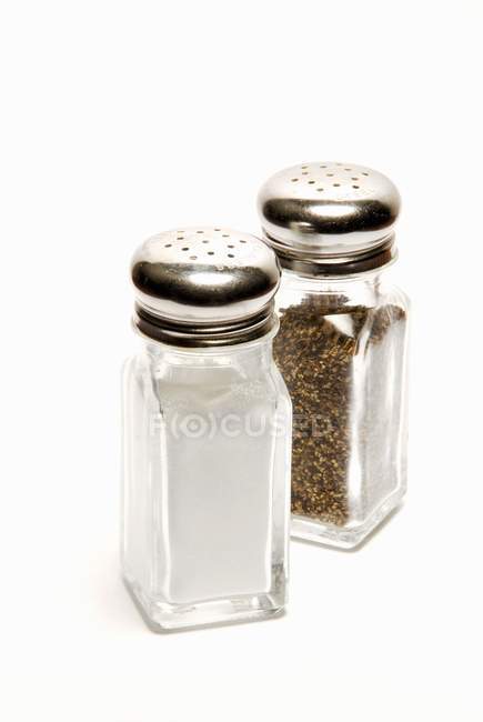Salt and pepper shakers — Stock Photo