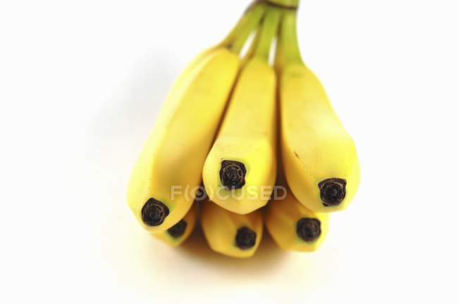 Ramo de plátanos maduros - foto de stock