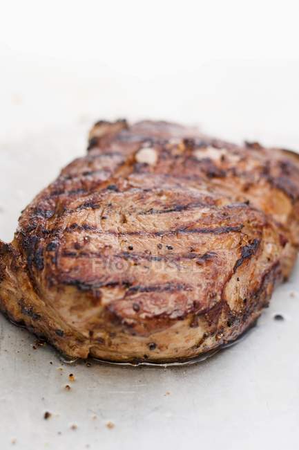 Grilled beef steak — Stock Photo