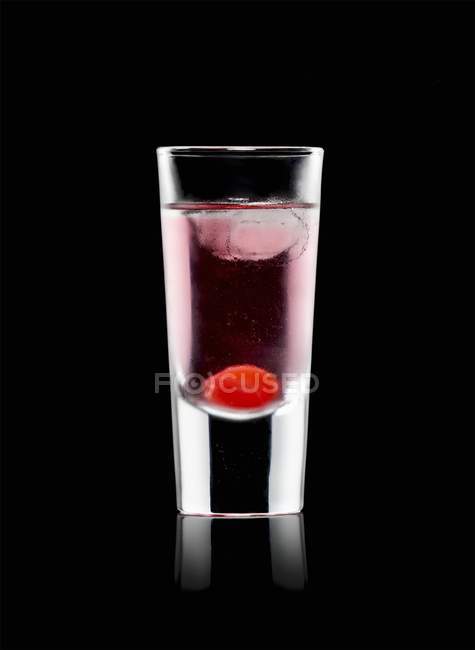 Cocktail Aladin con vermut rosso — Foto stock