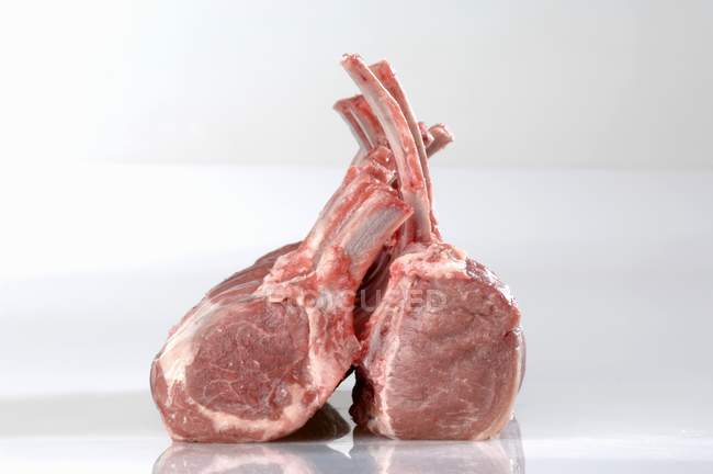 Raw Lamb chops — Stock Photo