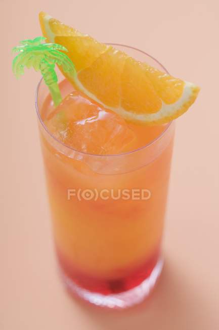 Tequila Sunrise cocktail — Stock Photo