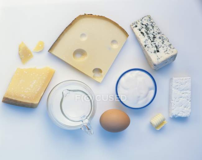 Protein-rich food — Stock Photo