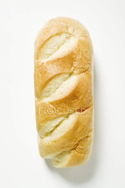 Bloomer, crusty white loaf — Stock Photo
