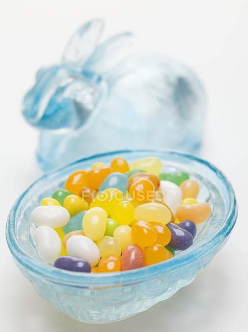 Jelly beans for Easter, close-up — Stock Photo