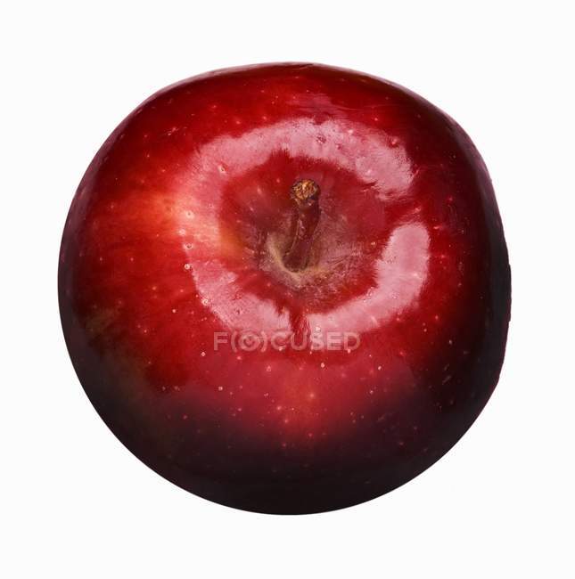 Manzana roja madura - foto de stock