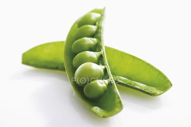 Fresh Sugar peas in pod — Stock Photo