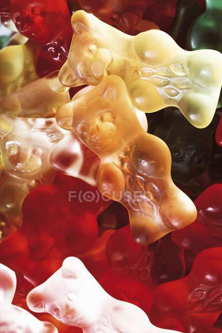 Close up of Gummi bears — Stock Photo