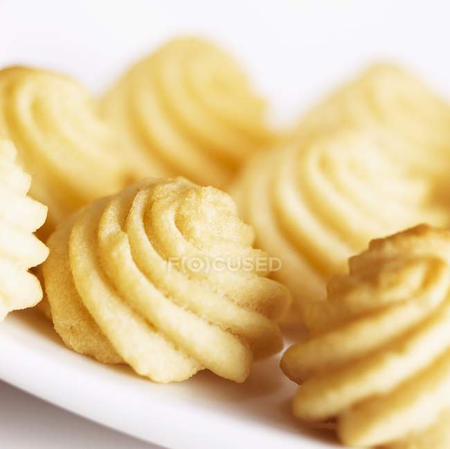 Batatas de duquesa fritas — Fotografia de Stock