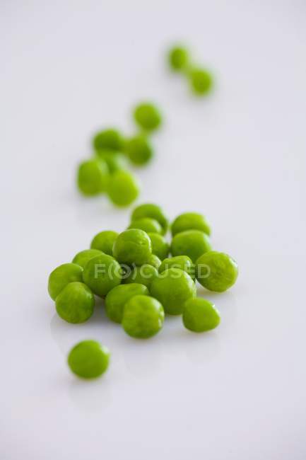 Pois verts frais — Photo de stock