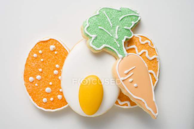 Assorted Easter biscuits — Stock Photo