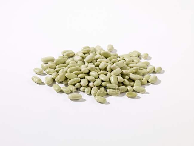 Raw Flageolet beans — Stock Photo