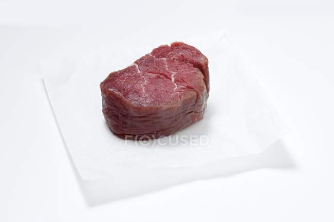 Medallion of beef fillet — Stock Photo