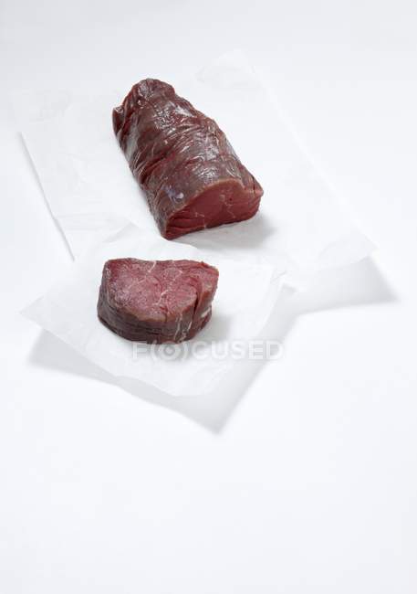 Fresh Beef fillet — Stock Photo
