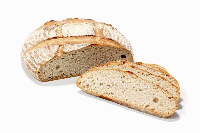 Пшеничный и ржаной хлеб — стоковое фото