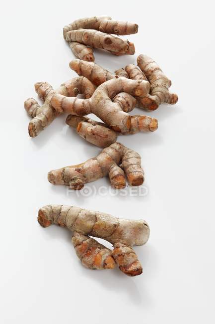 Racines fraîches de curcuma — Photo de stock