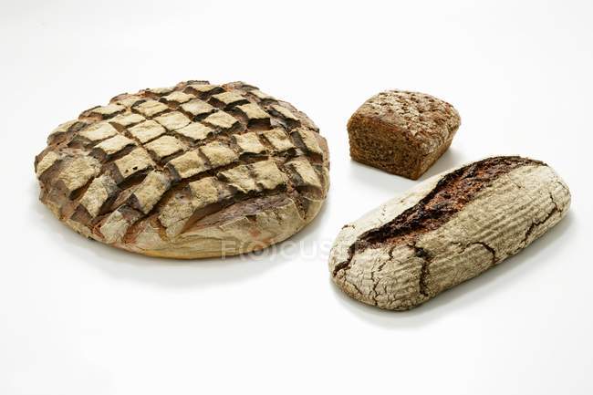 Різні хліби хліба — стокове фото