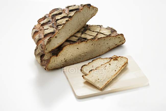 Wood-oven bread — Stock Photo