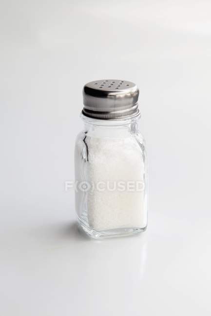Salt in a salt shaker — Stock Photo