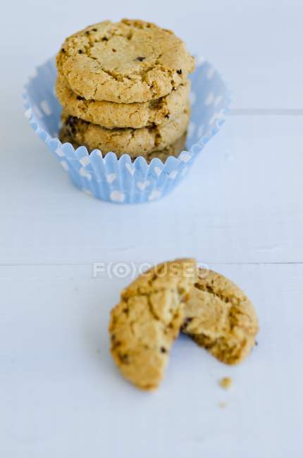 Biscuits au beurre de myrtille — Photo de stock