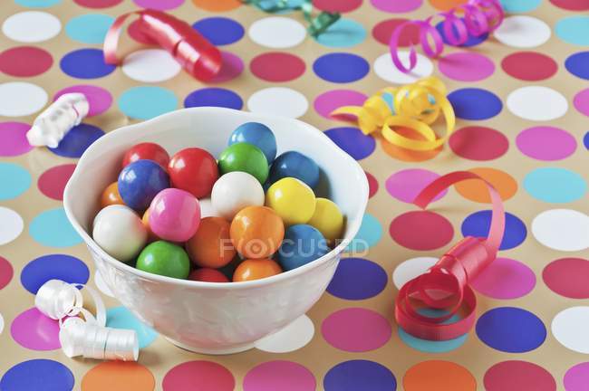 Gomme colorate sul tavolo — Foto stock