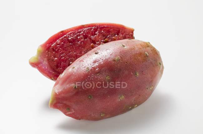 Prickly pear halved — Stock Photo