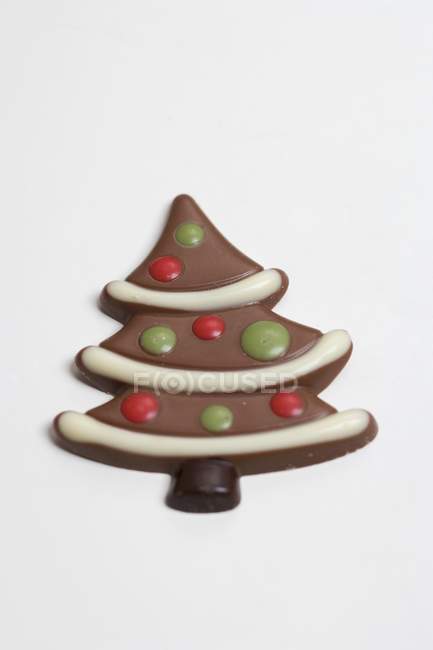 Chocolate Christmas tree — Stock Photo