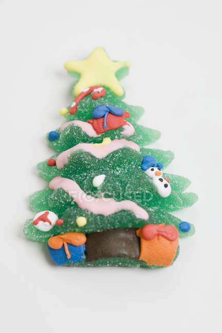 Gelatina albero di Natale — Foto stock