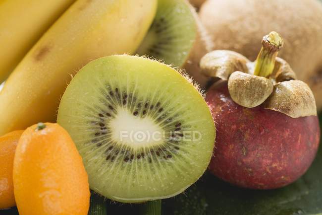 Fruits exotiques nature morte — Photo de stock