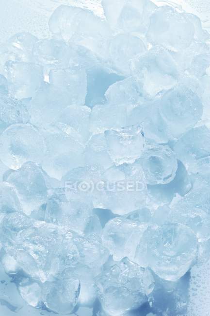 Tiefgefrorene Eiswürfel — Stockfoto