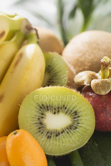 Fruits exotiques nature morte — Photo de stock