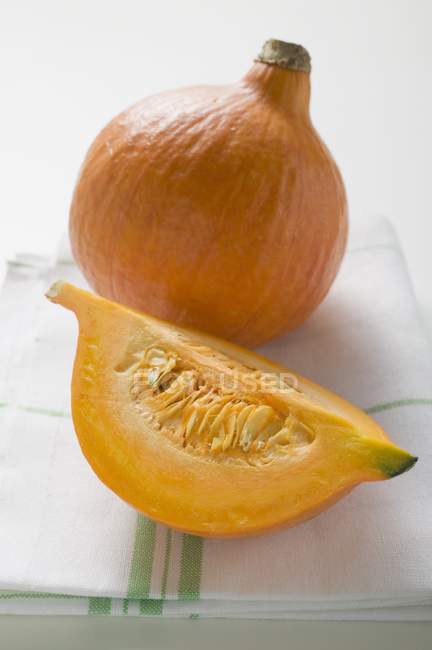 Hokkaido fresh pumpkins — Stock Photo