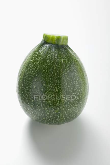 Fresh Round courgette — Stock Photo