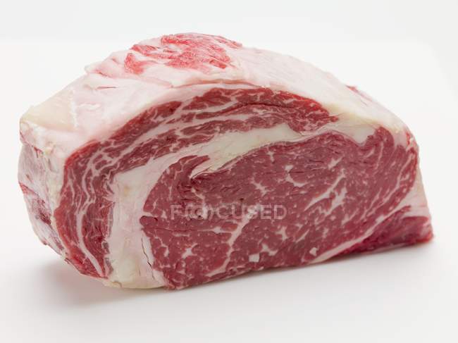 Côté de boeuf pour les steaks — Photo de stock