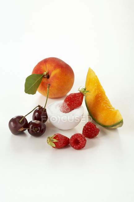 Différents types de fruits — Photo de stock