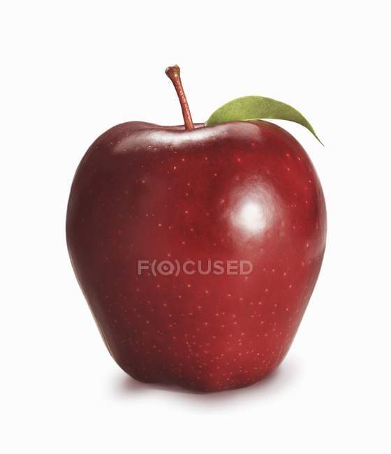 Pomme rouge délicieuse — Photo de stock
