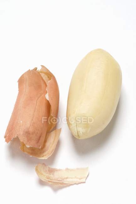 Peanut with skin removed — Stock Photo