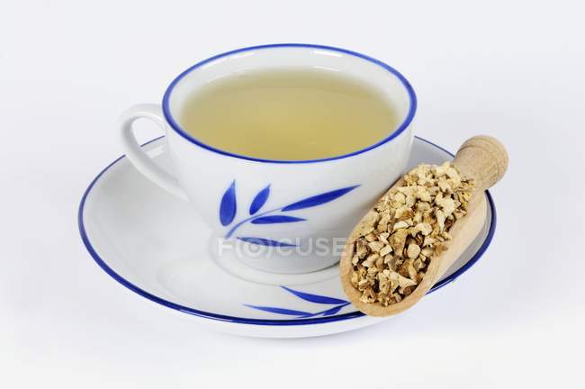 Dioscoreae hypoglaucae чай — стокове фото
