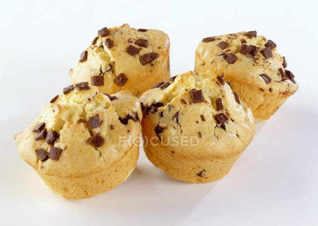 Chocolate chip muffins — Stock Photo