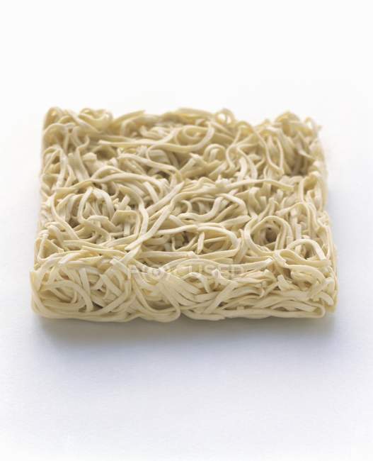 Bundle of Dried Egg Noodles — Stock Photo