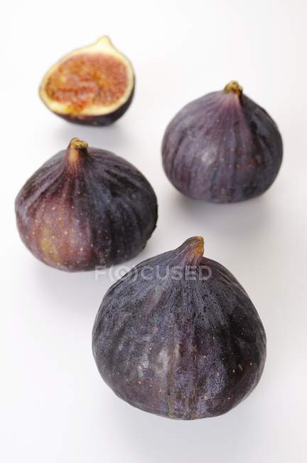 Fresh Red figs with half — Stock Photo