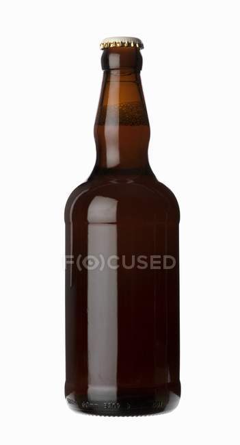 Холодная бутылка пива — стоковое фото