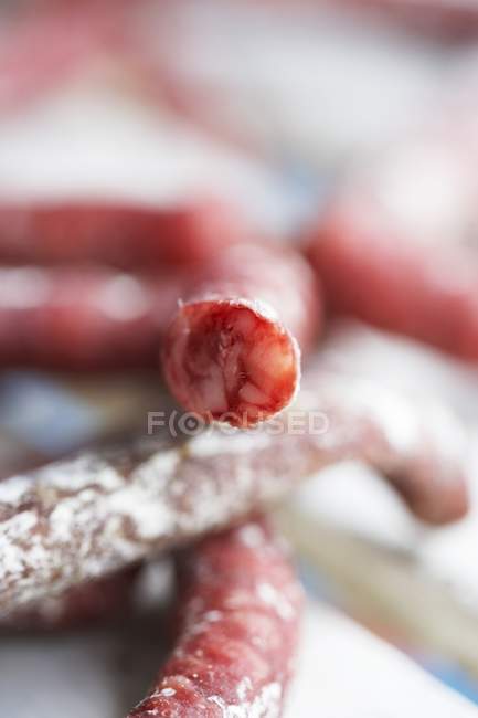 Italian Mini-salami — Stock Photo